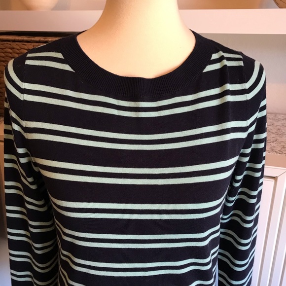 🌼donating soon, make offer🌼 Talbots crewneck striped sweater misses small NWOT - Picture 2 of 8